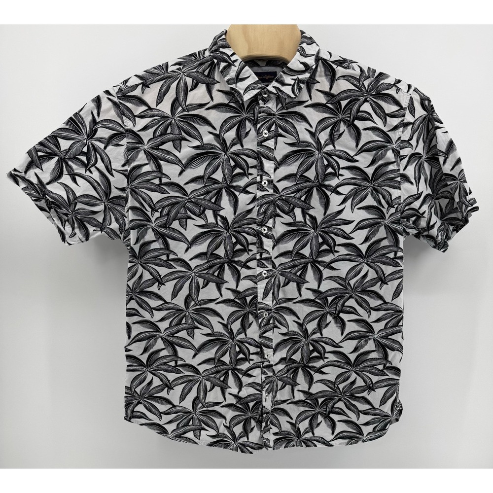 Gentlemen's Outfitters Hawaiian Shirt Men's Size 2XL‎ Tropical Floral Aloha